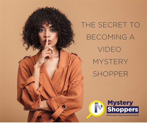 Becoming a Mystery Shopper .